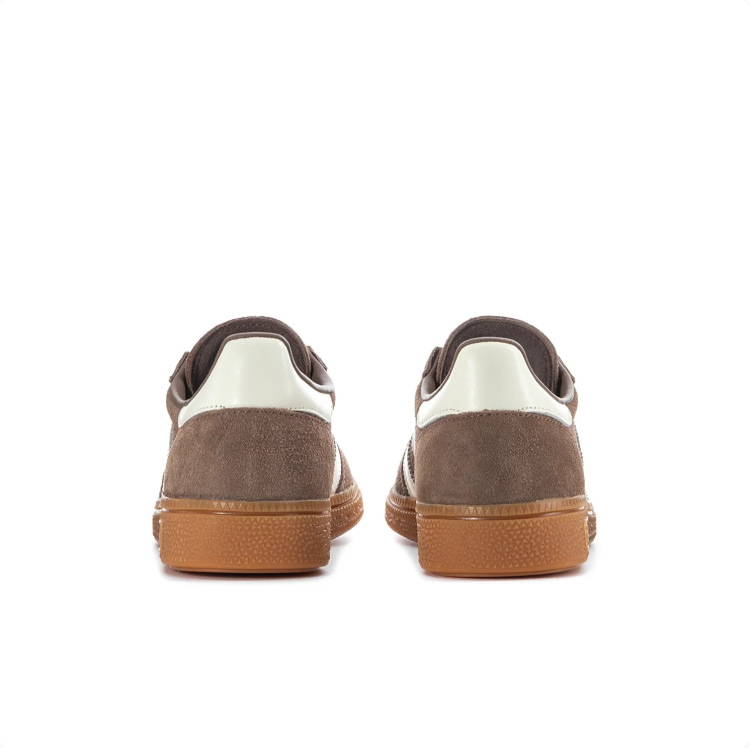 adidas Spezial Brown & Cream Low-Top Sneakers with Gum-Colored Sole