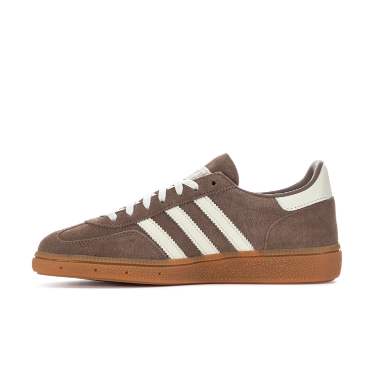 adidas Spezial Brown & Cream Low-Top Sneakers with Gum-Colored Sole