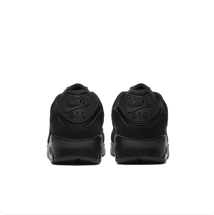 Nike All-Black Low-Top Sneakers with Visible Heel Window