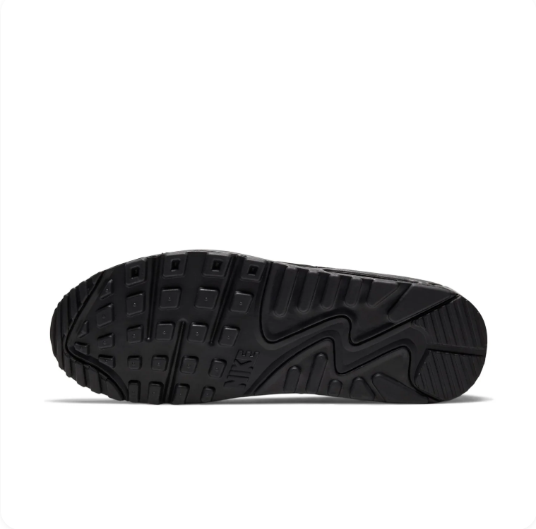 Nike All-Black Low-Top Sneakers with Visible Heel Window