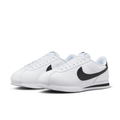 Nike White & Black Low-Top Lace-Up Sneakers