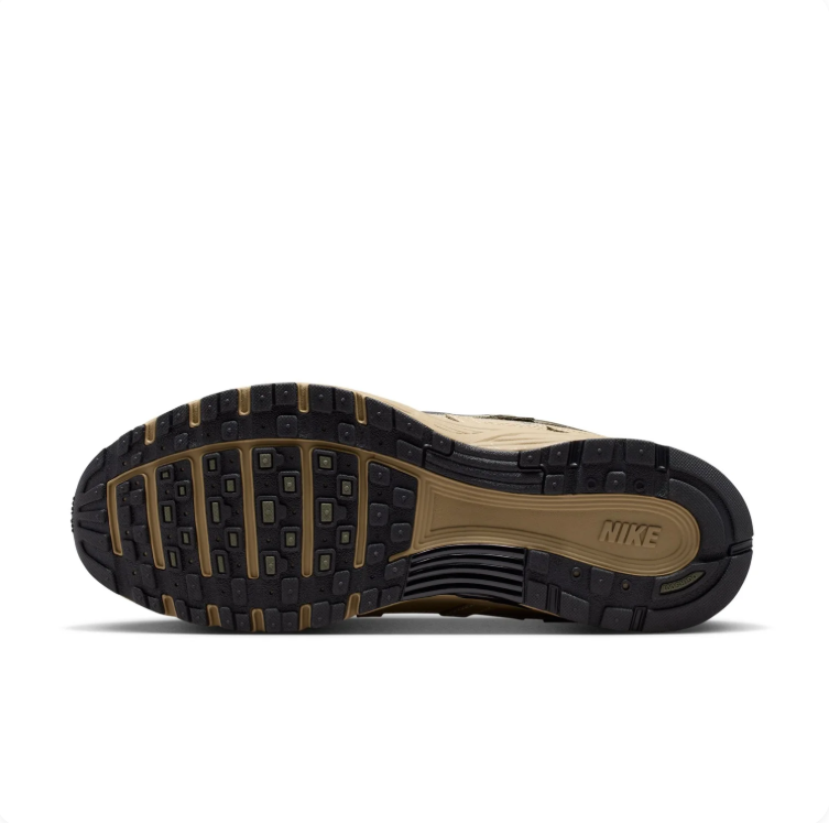 Nike P-6000 Olive Green & Khaki Low-Top Sneakers