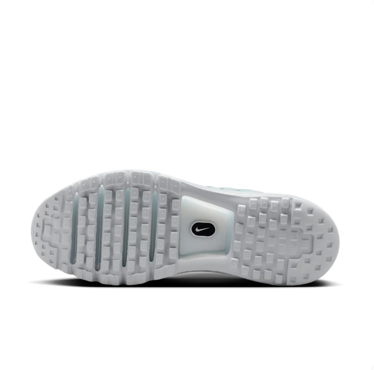Nike Light Gray & Mint Low-Top Sneakers with Transparent Sole