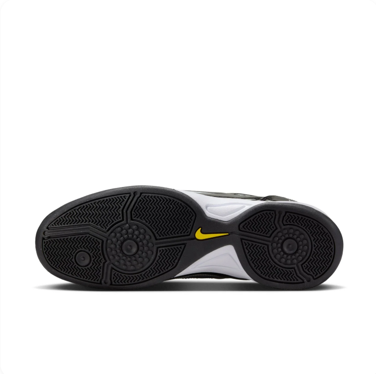 Nike Total 90 III Glossy Black & Silver Low-Top Sneakers