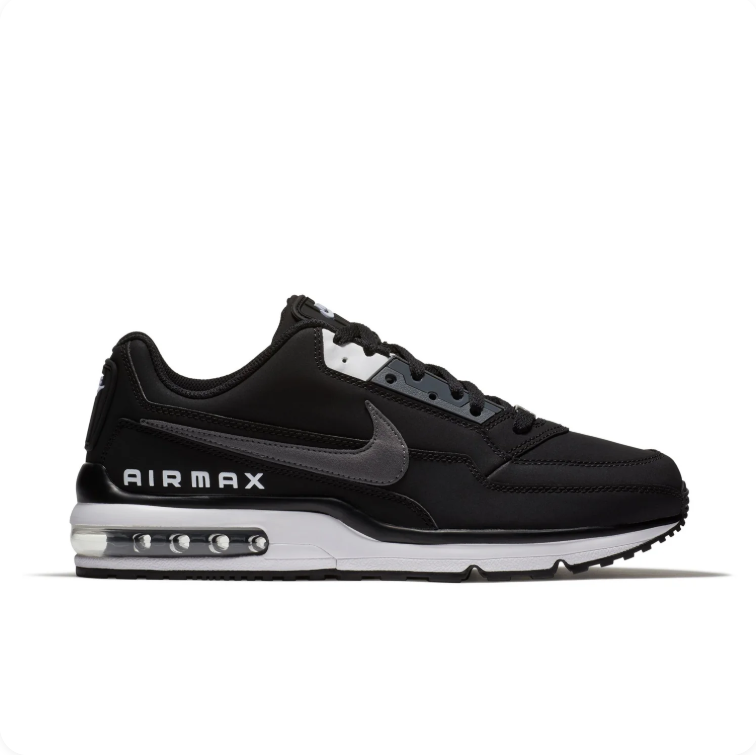 Nike Air Max Black & Gray Low-Top Sneakers