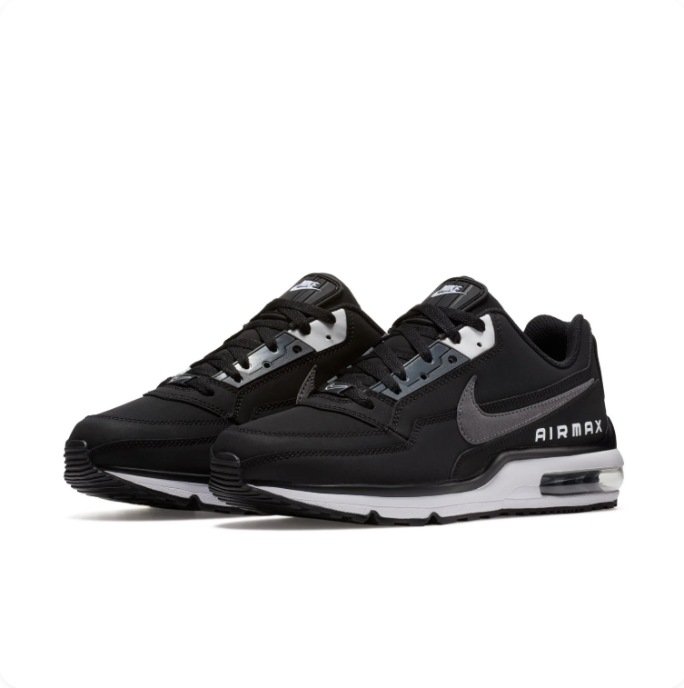 Nike Air Max Black & Gray Low-Top Sneakers
