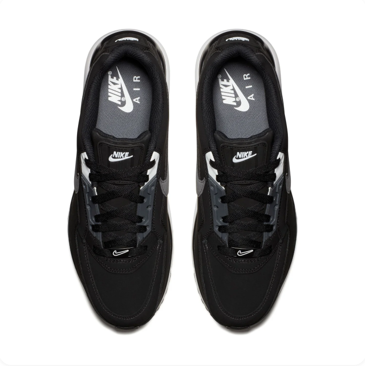 Nike Air Max Black & Gray Low-Top Sneakers