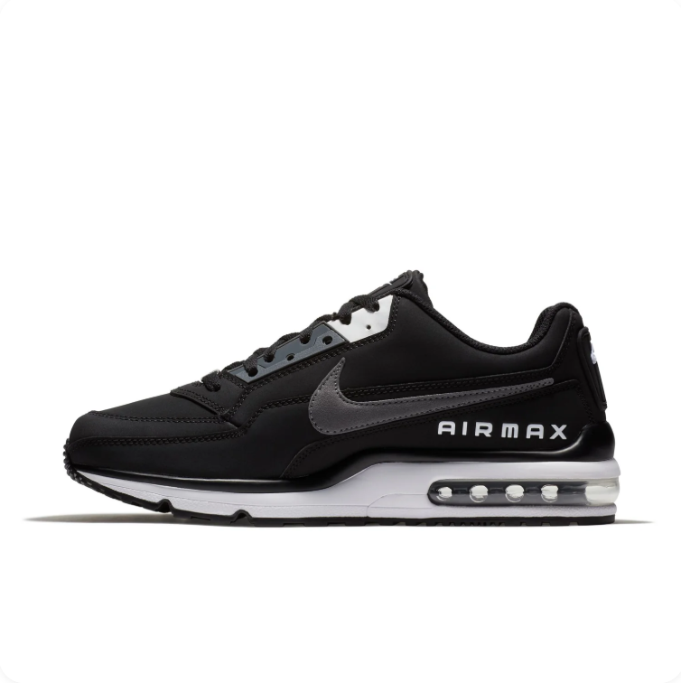 Nike Air Max Black & Gray Low-Top Sneakers