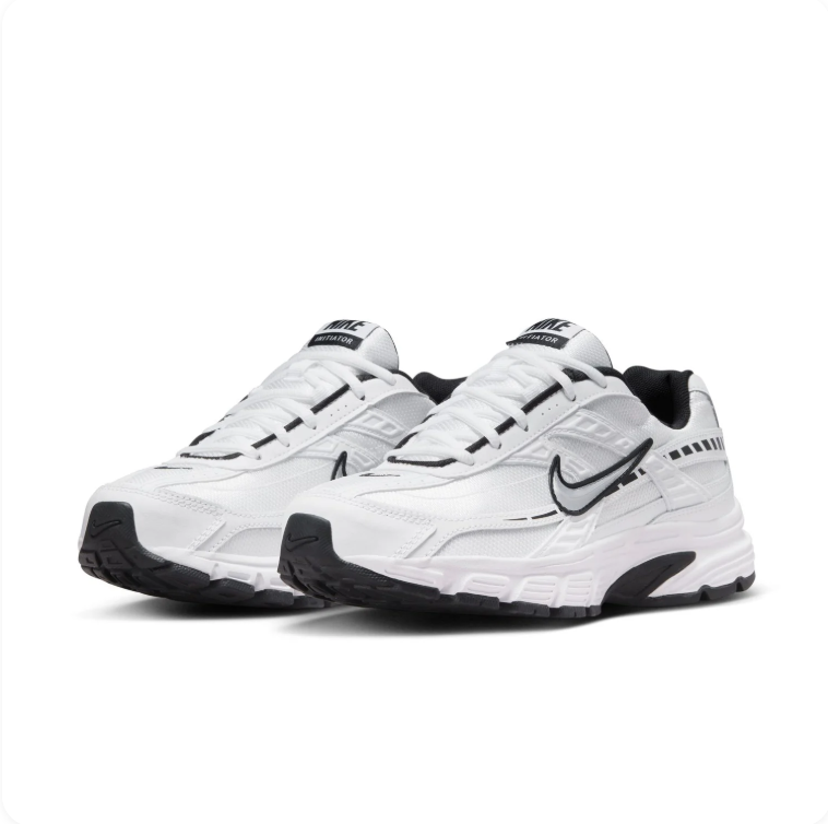 Nike P-6000 Metallic Silver & Light Gray Low-Top Sneakers