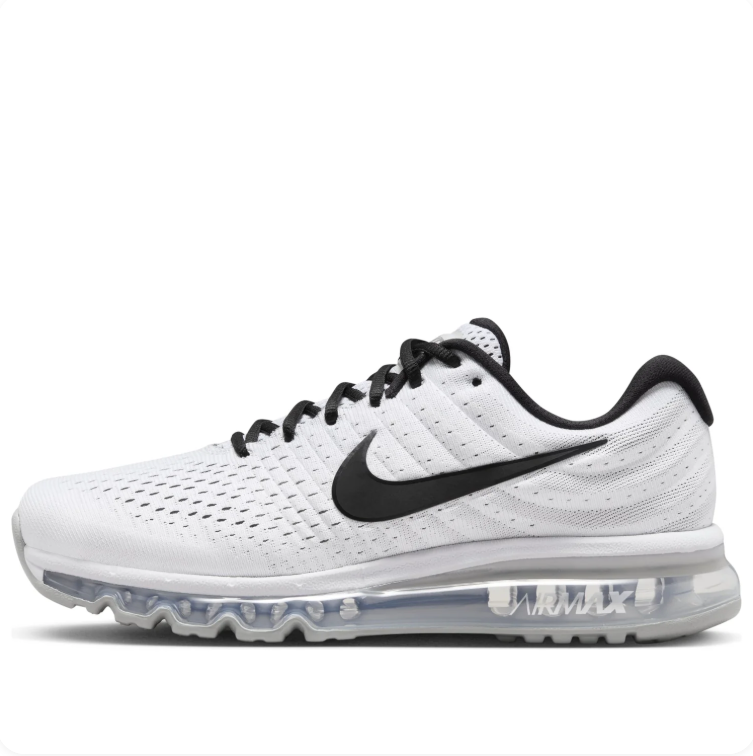 Nike Air Max White & Black Low-Top Sneakers