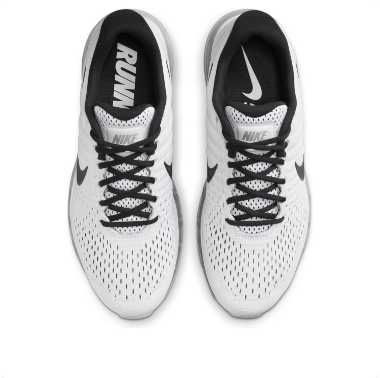 Nike Air Max White & Black Low-Top Sneakers
