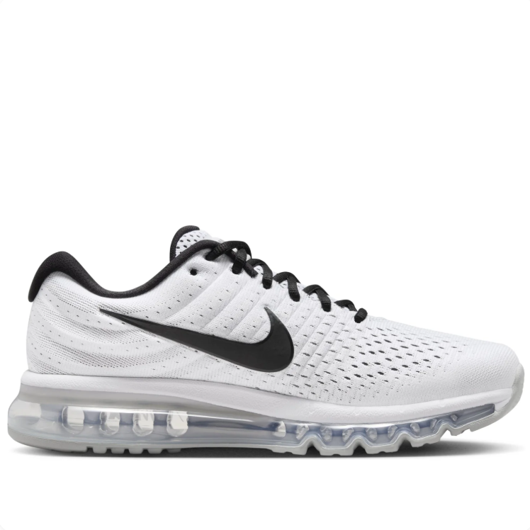 Nike Air Max White & Black Low-Top Sneakers