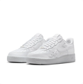 Nike Air Force 1 All-White Floral Low-Top Sneakers
