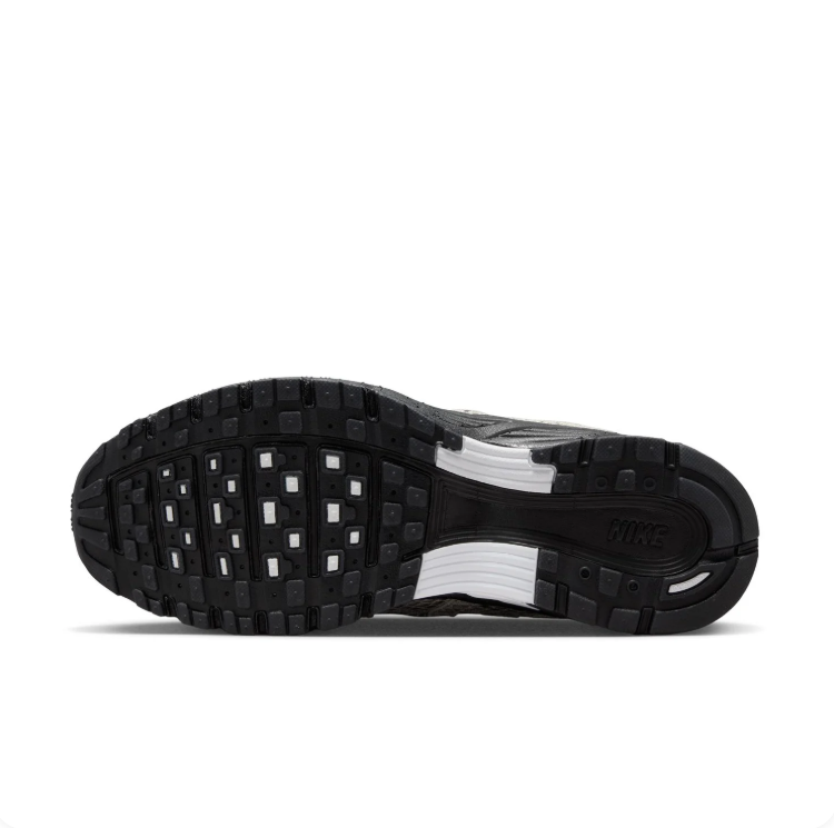 Nike P-6000 Black & Gray Snakeskin-Pattern Low-Top Sneakers