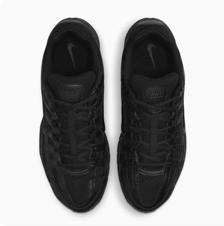 Nike P-6000 All-Black Low-Top Sneakers