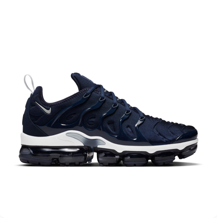 Nike Air VaporMax Plus Navy & White Low-Top Sneakers