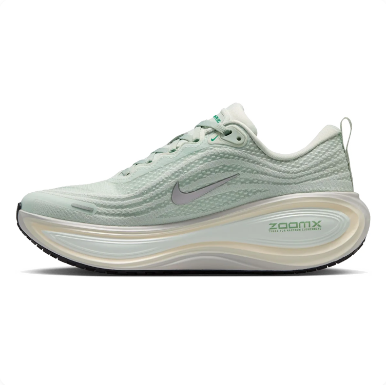 Nike Vomero Plus White & Mint Green Low-Top Sneakers