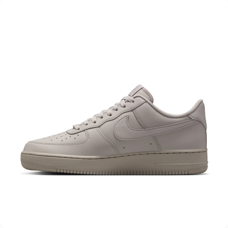 Nike Air Force 1 Light Taupe Low-Top Sneakers