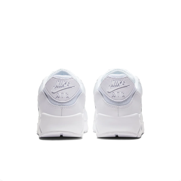 Nike Air Max 90 All-White Low-Top Sneakers