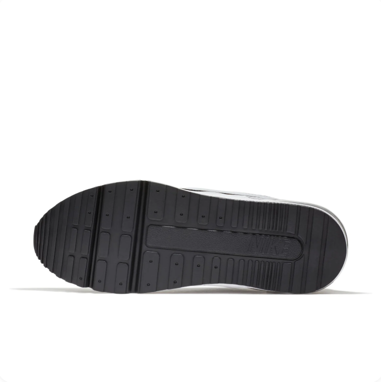 Nike Air Max White, Gray & Black Low-Top Sneakers