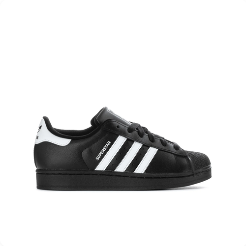 Adidas Superstar Black & White Shell-Toe Low-Top Sneakers