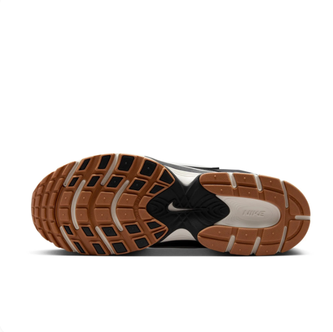 Nike Black & White Mesh-Panel Low-Top Sneakers with Gum Sole