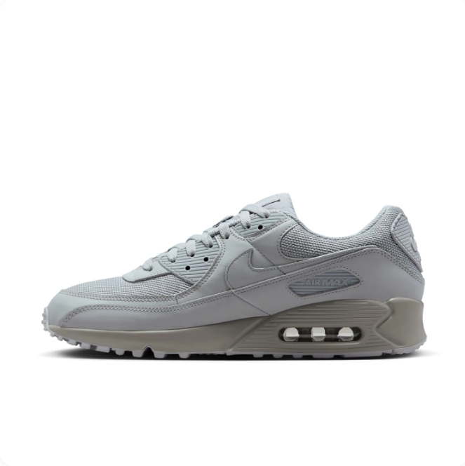 Nike Air Max 90 Light Gray Low-Top Sneakers