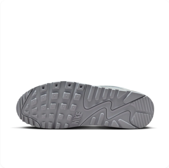 Nike Air Max 90 Light Gray Low-Top Sneakers