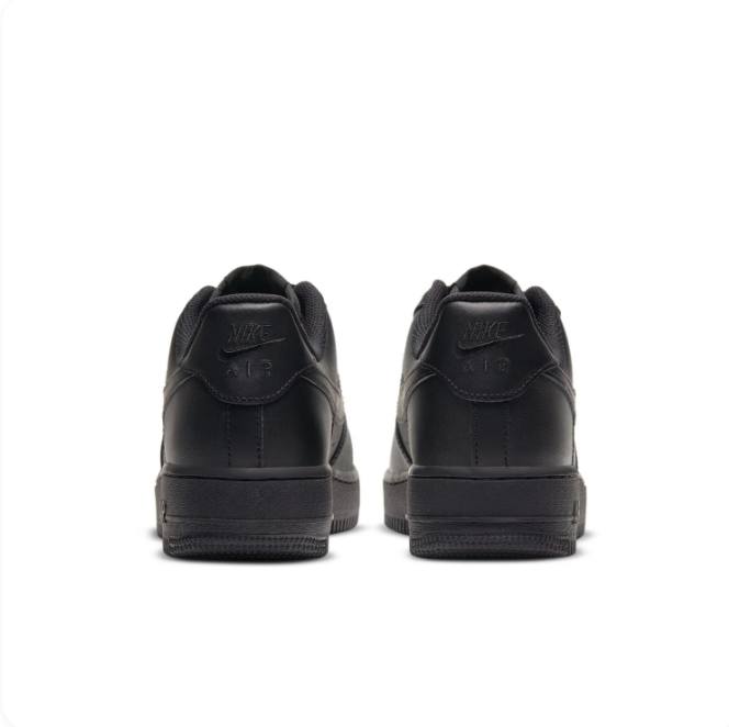 Nike Air Force 1 All-Black Low-Top Sneakers