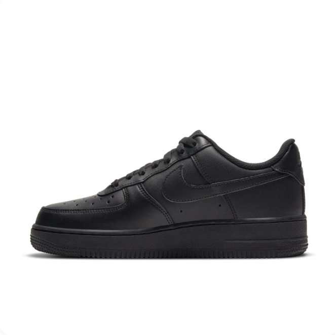 Nike Air Force 1 All-Black Low-Top Sneakers