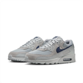 Nike Air Max 90 Light Gray & Navy Low-Top Sneakers