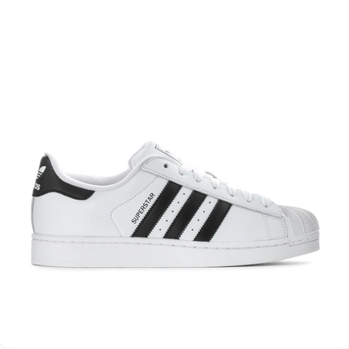 Adidas Superstar White & Black Shell-Toe Low-Top Sneakers
