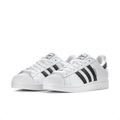 Adidas Superstar White & Black Shell-Toe Low-Top Sneakers
