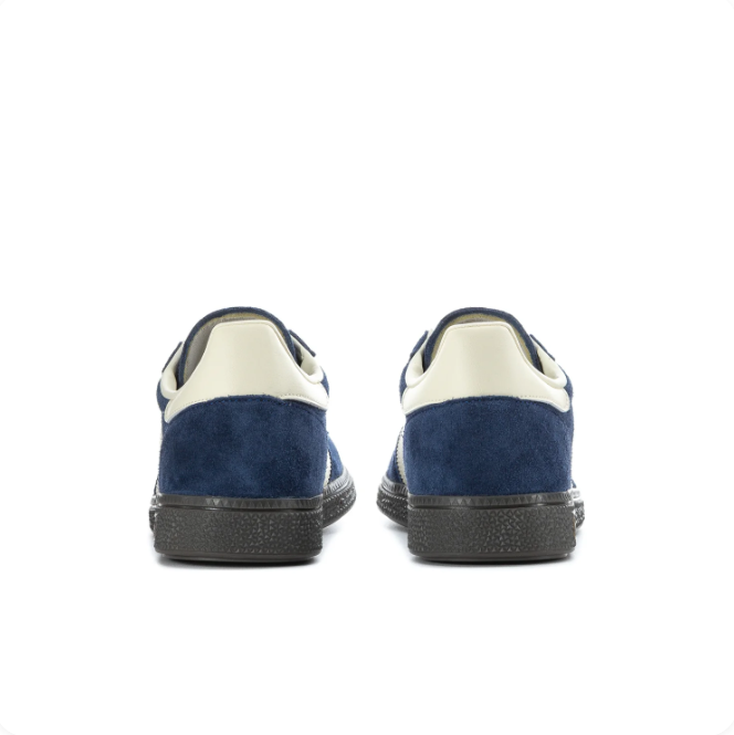Adidas Handball Spezial Navy & Cream Low-Top Sneakers with Dark Sole