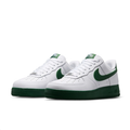 Nike White & Dark Green Low-Top Sneakers