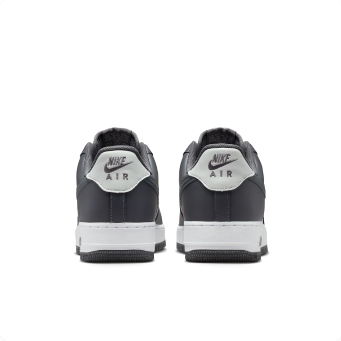 Nike Charcoal Gray & White Low-Top Sneakers