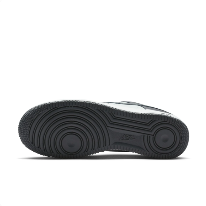 Nike Charcoal Gray & White Low-Top Sneakers