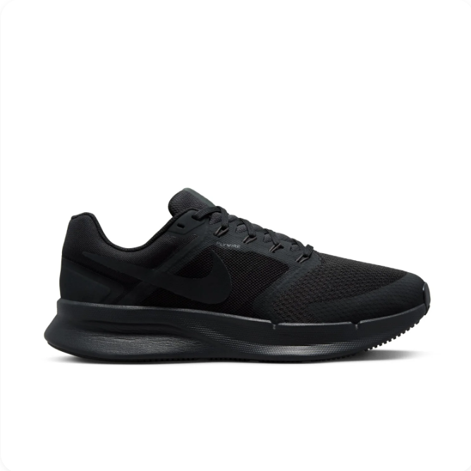 Nike All-Black Mesh Low-Top Sneakers