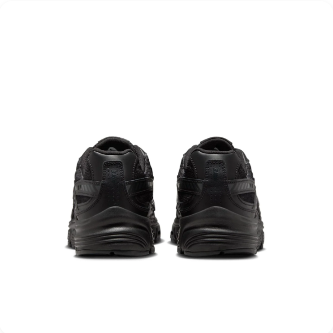 Nike All-Black Layered Low-Top Sneakers with Chunky Sole