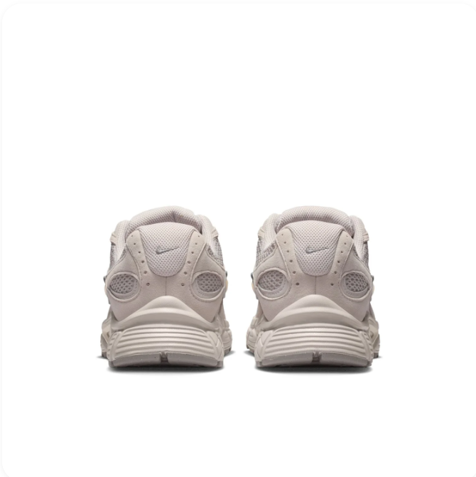 Nike Beige & Taupe Mesh Sneakers with Sculpted Sole