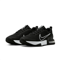 Nike Black Mesh Sneakers with White Swoosh & Visible Heel Air Unit