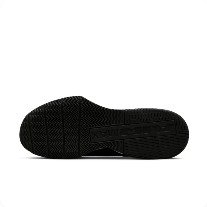 Nike Black Mesh Sneakers with White Swoosh & Visible Heel Air Unit