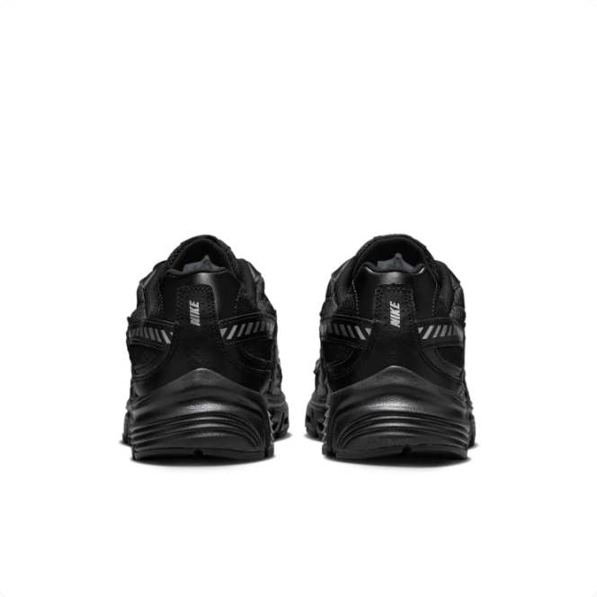 Nike Initiator Black & Silver Sneakers with Chunky Sole