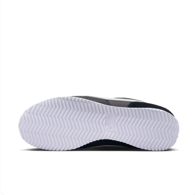 Nike Black & White Low-Top Sneakers with White Swoosh