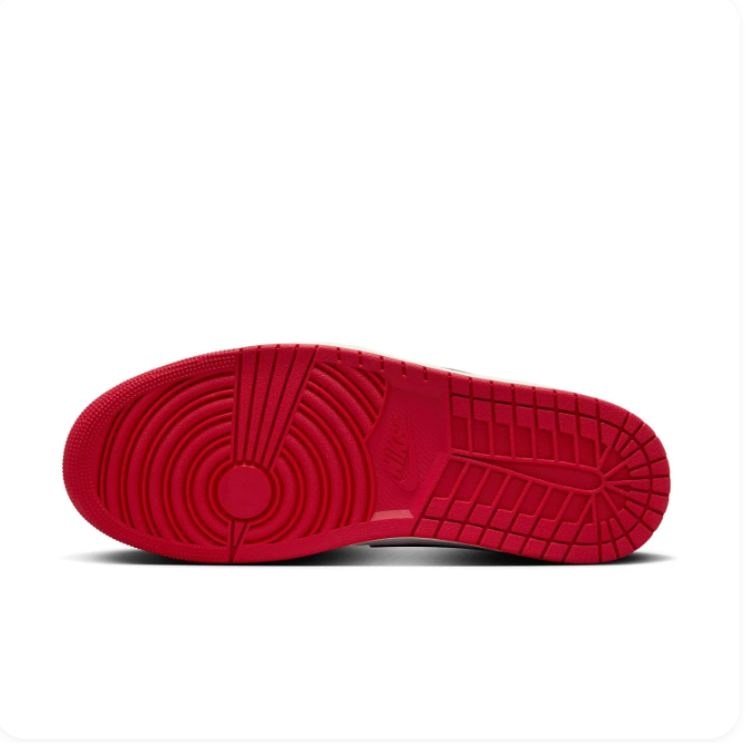Air Jordan 1 High Red, Black & White Sneakers