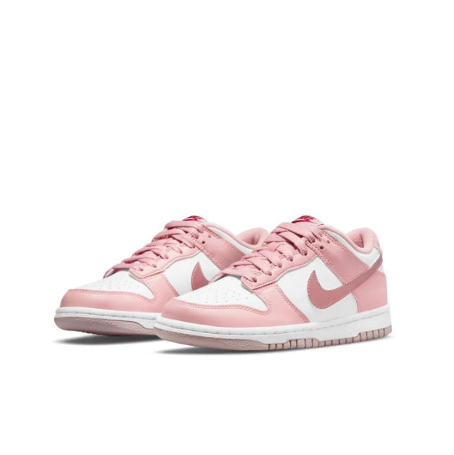 Nike Dunk Low Pink & White Sneakers