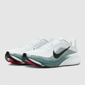 Nike Pegasus 41 White & Teal Low-Top Sneakers with Black Swoosh