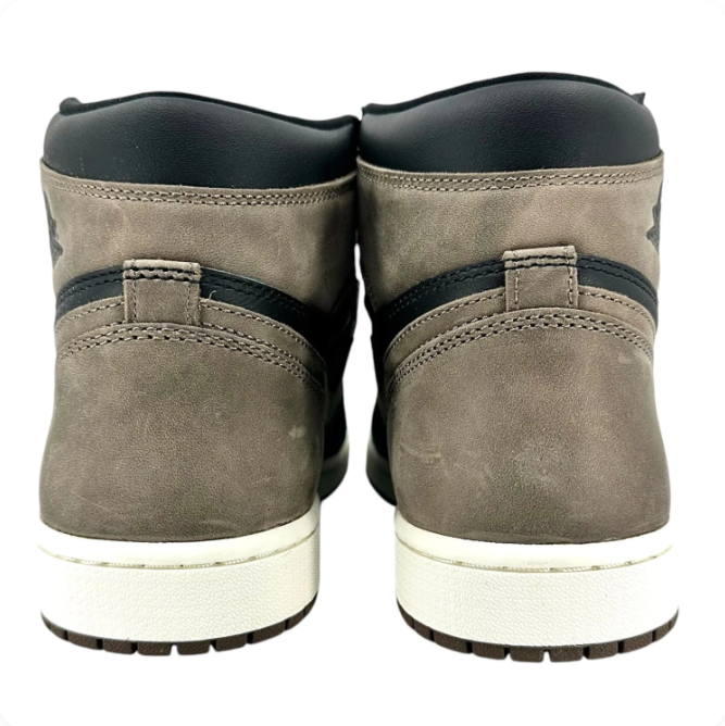 Jordan Black & Taupe High-Top Sneakers