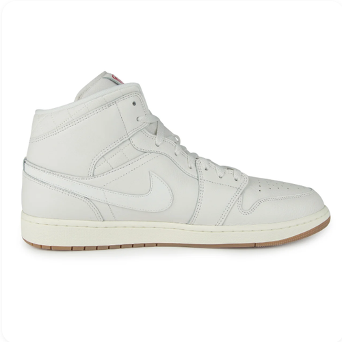 Jordan Off-White High-Top Sneakers with Gum Outsole