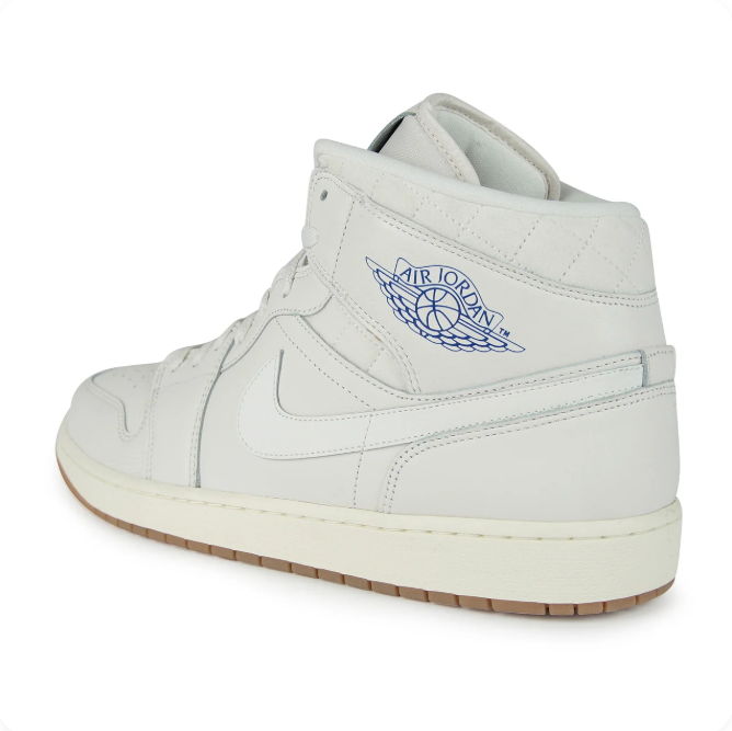 Jordan Off-White High-Top Sneakers with Gum Outsole